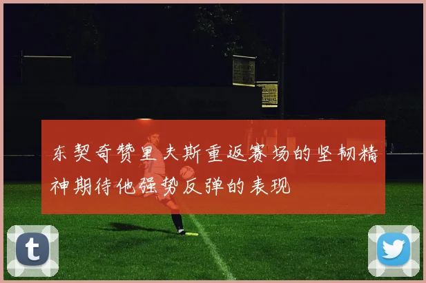 东契奇赞里夫斯重返赛场的坚韧精神期待他强势反弹的表现